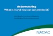 What is it and how can we prevent it?Undermatching What is it and how can we prevent it? Chris Boehm, Archmere Academy cboehm@archmereacademy.com. Is Undermatching Real? Why Is Undermatching