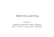 Lecture 7 Adaptive resonance theory. Models ART-1, ART-2 ...ermak.cs.nstu.ru/neurotech/html/teaching/2007/ML/ml_7.pdf · Andrey V. Gavrilov Kyung Hee University 2 Adaptive Resonance