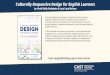 Culturally Responsive Design for English Learnerscastpublishing.org/wp-content/uploads/2017/10/Ralabate... · To share an overview of how the UDL framework can be used to design culturally