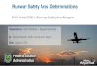 Runway Safety Area Determinations · 2020. 8. 7. · FAA RSA Regulatory & Policy - 1 • FAA Regulatory Change in 1988 –New construction or expansion • FAA Order 5100.8, “Runway