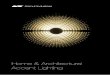 Home & Architectural Accent Lighting...section Design). Réglage du projecteur grâce au concept d’arti-culation magnétique Azimut System , ©Azimut Industries. Utilisation : Lampe