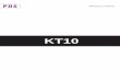 Vendita e Assistenza - KT10 · 2015. 10. 6. · 9.4 Variante di un piatto ... 12.4 Pannello servizi: regolazione orologio e calendario ... Calcolo, stampa e visualizzazione del resto