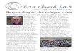 Christ Church Link · 2017. 2. 22. · October 2015 l Number 42 l 50p where sold Christ Church Link We have all been shocked and upset by the recent pictures from Calais, Hun gary