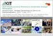 Joint Infrastructures as Elements for Sustainable Strategic … · 2020. 1. 14. · KIT – The Research University in the Helmholtz Association KIT International Affairs Joint Infrastructures
