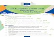 The European Green Deal: Delivering Step by Step · 4 March 2020 #EUGreenDeal Present the European Green Deal DONE TO DO LIST The European Green Deal: Delivering Step by Step 11 December