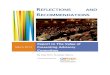 Reflections and Recommendations - Strategic Moves€¦ · Reflections and Recommendations Page 3 During the consultations and workshops, many of these issues have been discussed