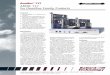OmniBus 717 Brochure€¦ · Each ARINC 717 module has 4 receive and 4 transmit (4R/4T) channels Each channel is software-configurable for Harvard biphase or bipolar RZ Channel speed