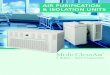 AIR PURIFICATION & ISOLATION UNITS air purification unit PRO l: MCA ® air purification unit PRO 110 with prefilters / r: MCA air purification unit PRO 110 with pressure adapter 210i