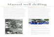 leaflet manual drilling general.pub - Publisher - practica.org · PRACTICA in manual drilling INSTRUCTION HANDBOOK for manual drilling teams on hydro-geology for well drilling, Il