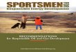 RECOMMENDATIONS for Responsible Oil and Gas Development...Sportsmen for Responsible Energy Development is a coalition of businesses, organizations and individuals who are working to