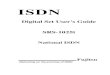 ISDN ISDN CONCEPTS: INTEGRATED VOICE AND DATA ISDN stands for Integrated Services Digital Network, which
