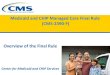 Medicaid and CHIP Managed Care Final Rule (CMS-2390-F ......Background This final rule is the first update to Medicaid and CHIP managed care regulations in over a decade. The health