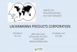 LACKAWANNA PRODUCTS CORPORATION SPE... · 2020. 5. 19. · 8545 Main Street Williamsville, NY 14221 716-633-1940 Nick Bianco EXT. 232 Christopher Lent EXT. 304 LACKAWANNA PRODUCTS