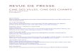 REVUE DE PRESSE Cinedesvillesdeschamps2016lavaudsoubranne.com/pdf/revue-de-presse-cine-des... · Frédéric Chevance rejoint Spicee REVUE DE PRESSE . DETOURS en France Détours en