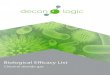 Decon-O-Logic · 2019. 9. 9. · Chlorine Dioxide, Part 1 A Versatile, High-Value Sterilant for the Biopharmaceutical Industry, Barry Wintner, Anthony ... Inactivation of Human and
