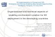 Organizational and technical aspects of enabling environment … · 2018. 7. 2. · Organizational and technical aspects of enabling environment creation for 5G deployment in the