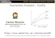 Asymptotic Analysis – Cont'd cmoreno/ece250/2012-01-16... · PDF file 2012. 1. 17. · Asymptotic Analysis Today's class: We'll continue with Asymptotic analysis. We'll see some