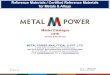Reference Materials / Certified Reference Materials for Metals & … · 2019. 1. 16. · Reference Materials / Certified Reference Materials for Metals & Alloys Master Catalogue (2018)