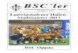 Vereinszeitschrift des BSC „1914“ Oppau e.V. Ausgabe 1 ......Gute Freunde kann niemand trennen …. 11 12 1. Mannschaft Landesliga Ost Rückrunde 2016/2017 SA 01.04.17 16:30 BSC