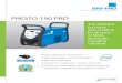 PRESTO 190 PRO - multiweldindo.com · PRESTO 190 PRO The specialist for heavy duty welding for all types of MMA electrodes including cellulosic Product description and features: More