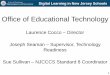 Office of Educational Technology - NJ Digital Learningnjdigitallearning.org/wp-content/uploads/2016/01/NJDOE-OET-Techspo-2016.pdf1. Office of Educational Technology. Laurence Cocco