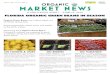 ORGANIC MARKET NEWS · Microwave pack Organic Green Beans (trimmed & washed) are expected in good ... ity and supply promotional opportunities are available. ... light bulbs, E-waste,