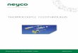 Thermocouple - Neyco€¦ · Thermocouples are widely used to measure the temperature inside a vacuum or pressure chamber. CeramTec’s thermocouple feedthroughs, manufactured with