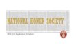 National Honor Society...The National Honor Society (NHS) is the nation's premier organization established to recognize outstanding high school students. This is the only place in