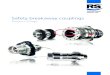 Safety breakaway couplings - RS · Breakaway couplings are safety components used to prevent one of the most serious safety hazards in the process of loading fl uid media: the unwanted