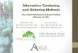 Alternative Gardening and Watering Methods · Alternative Gardening and Watering Methods Grow Green Professional Landscape Training February 24, 2015 Meredith Gray City of Austin