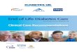 Clinical Care Recommendations - Trend Diabetes...End of Life Diabetes Care: Clinical Care Recommendations 2nd Edition 2 October 2013 Foreword End of life care involves providing support