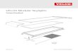 VELUX Modular Skylights · PDF file VELUX modular skylights are sash-frame constructed single skylights with a high-insulating glazing unit. The modules are ... Using a steel profile