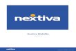 Version 2 - Nextiva...Remote Office Remote Office allows a User to substitute a different phone number (such as a mobile phone, home phone, or even hotel phone) as their office phone