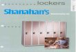 · PDF file 2018. 10. 2. · employee lockers, storage lockers, and private club lockers. • locker room Available as fixed or movable with cedar or maple seats. Fixed pedestals —