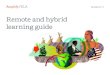 Remote and hybrid learning guide · recommended instructional minutes. • In grades 1–3, CKLA instruction begins with review from the previous year. • For grades 4–5, you may
