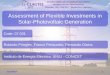 Assessment of Flexible Investments in Solar-Photovoltaic ...Análisis de Opciones Reales (ROA) Trata apropiadamente la flexibilidad para cambiar o revisar decisiones cuando se resuelve