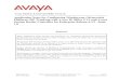 Application Notes for Configuring Windstream (Metaswitch ... Avaya IP Office Video Softphone, and Avaya