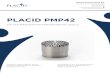 PLACID PMP42 Microphone datasheet · 2020. 2. 12. · Date 22-10-2019 2 Specifications Basics The PLACID PMP42 is a high-precision condenser microphone manufactured in compliance