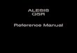 ALESIS QSR Reference Manual - polynominal.comQSR Reference Manual 1 Introduction Thank you for purchasing the Alesis QSR 64 Voice Expandable Synthesizer Module. To take full advantage