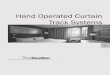 Hand Operated Curtain Track Systems · 2019. 5. 24. · Hand Operated Curtain Track System Silent Gliss® 1080 Product Information • Versatile, sturdy hand-operated curtain track