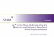 A Promise Kept: Understanding the Monetary and Technical ... · A Promise Kept: Understanding the Monetary and Technical Benefits of STaaS Implementation. Mark Kaufman, Iron Mountain