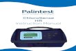 ChloroSense HR Instruction Manual - Palintest · 2019. 4. 15. · ChloroSense HR ChloroSense HR 3. Do not disturb the instrument or sample during the test. 4. Measure sample water