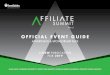 EventGuides - Affiliate Summit...2 Con Even +44 1228 541200 asw@eventguides.co.uk Official Event Guide Advertising & Sponsorship WELCOME Affiliate Summit East and West make up the