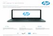 HP Laptop 15-da1022nia · laptop easy to take any where. With its beautiful brushed keyboard and color- matched hinge, the smar tly designed HP 39.6 cm (15.6" ) laptop looks as good