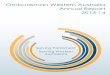 Ombudsman Western Australia Annual Report 2013-14...12 Ombudsman Western Australia Annual Report 2013-14 Operational Structure Our Vision Lawful, fair and accountable decision making