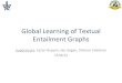 Global&Learning&of&Textual& EntailmentGraphsnlp.stanford.edu/joberant/homepage_files/talks/Public... · 2014. 7. 27. · Global&Learning&of&Textual& EntailmentGraphs ! Supervisors: