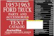 1 FORD TRUCK SEAT, SHEET METAL, EXTERIOR MOULDING COPYRIGHT 1970 - FORD MOTOR COMPANY DEARBORN, MICHIGAN