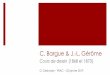 C. Bargue & J.-L. Gérômearts-plastiques.ac-besancon.fr/wp-content/uploads/... · 1/25/2019  · Jean-Léon Gérôme (1824-1904) Réception des ambassadeurs siamois par l’Empereur
