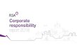 Corporate responsibility report 2018 - Codan Forsikring A/S Codan/CSR...RSA Corporate responsibility report – 2018 A message from our CEO Celebrating five years Safe, secure world