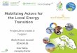 Mobilizing Actors for the Local Energy Transition€¦ · ProjectZero is an enabler for Sonderborg to become a ZEROcarbon community by 2029, based on sustainable growth and creating